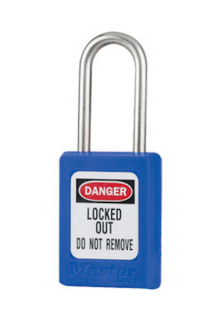 S31BLU | Zenex Padlock - Keyed different - Key retaining main
