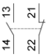 Limit switch, XCKT, metal end plunger, 1NC+1 NO, snap, M16, XCKT2110P16 alt_view_3