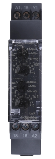dual function relay, Harmony Timer Relays, 8A, 1CO, 1s..100h, asymmetrical flashing, 24V DC or 24...240V AC DC main