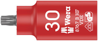 8767 B VDE HF TORX® Zyklop bit socket, insulated, with holding function, 3/8" drive, TX 30 x 55 mm, 05004923001 Wera main
