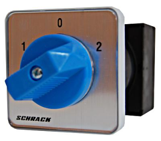 Pārslēdzis ar 0 Pos.,2 Poli, 20A, 22,5mmIP65 IN026220 Schrack Technik main