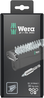 Bit-Check 30 Metal 1 SB, 30 pieces, 05057440001 Wera main