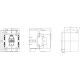 Contactor, AC-3e, 115 A/55 kW/400 V, 3-pole, 2 NO+2 NC, box terminal/screw te..., 3RT1054-1LA06, Siemens alt_view_3
