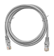Patchcord RJ45 unshielded, Cat.6, PVC, grey, 2.0m main