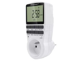 Programmable time switch; 16A; 135x60x75mm; 3.68kW; 50÷60Hz main