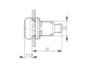 Pīkstulis panelī 22mm, ietvars MM229015 Schrack Technik alt_view_2