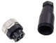 Connector DOS-1204-G, 4 PIN, female straight, 3A, 250V, 4…6mm, M12, IP67, 6007302 Sick alt_view_2