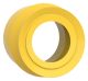 Bellow seal, Harmony XB4, silicone, yellow, for emergency stop to switching off function, for harsh environments alt_view_3