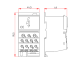 El. Main branch term.,1 pole,400A, in. 1x185mm², out.2x35mm² IKB01185 Schrack Technik alt_view_2