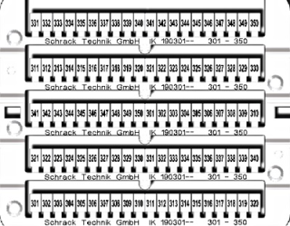 Marking tags 301-350 (each 2x)
