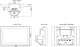 SIMATIC HMI MTP1500 Unified Comfort PRO Neutral Front Prepared for support ar..., 6AV2128-3QB57-0BX0, Siemens alt_view_2