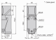inductive proximity sensor XS8 40x40x117, PBT, Sn40 mm, 12...48 VDC, terminals, XS8C4A4PCG13 alt_view_3