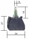 Light block, Harmony XB4 XB5, white, for head 22mm, universal LED, screw clamp terminals, 24V AC DC alt_view_2