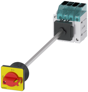 Switch disconnector 3LD3, Iu 40 A main control switch 3-pole + N, 3LD3340-1TL13, Siemens main
