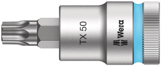 8767 C HF TORX® Zyklop bit socket with 1/2" drive with holding function, TX 50 x 60 mm, 05003836001 Wera main