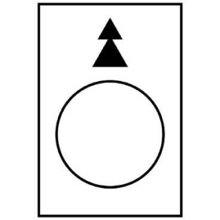 Marked legend, Harmony XAC, legend, 30x40mm, white, raise, slow, fast