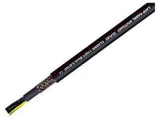 Kabelis ÖLFLEX® CLASSIC 110 CY BK; 4G2.5mm2; PVC; black; 600V,1kV main