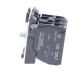 Complete body contact assembly and light block, Harmony XB5, plastic, universal LED, body fixing collar, 1NO + 1NC, 24V AC DC alt_view_4