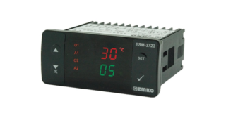 ESM-3723.5.6.6.0.1/01.01/1.6.6.0 temp. un mitruma reg.230Vac, 3A releju izeja, ESM372356601 Emas main