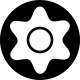 867/1 ZA TORX® bits with central pin, TX 15 x 25 mm, 05066081001 Wera alt_view_2