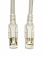 LED Patchcord RJ45 shielded, Cat.6a 10GB, LS0H, grey, 3.0m main