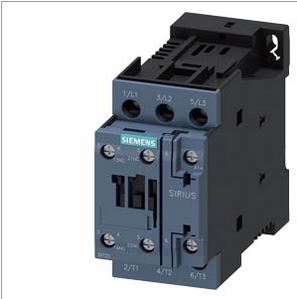 Contactor, AC-3e, 17 A/7.5 kW/400 V, 3-pole, 24 V DC, 1 NO+1 NC, screw terminal, 3RT2025-1BB40, Siemens main