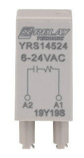 RC-Network module 6-24VAC for S-Relay socket