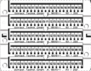 Marking tags 151-201 (each 2x)