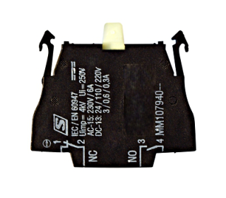 Kontakta bloks NO+NC, MM107940 Schrack Technik