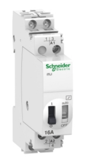impulse relay iTLI - 2P - 1NO+1NC - 16A - coil 12 VDC - 24 VAC 50/60Hz main