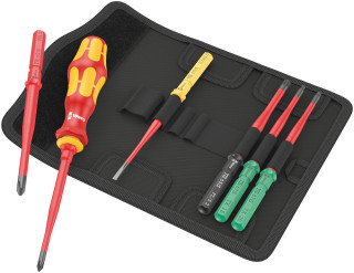 Kraftform Kompakt VDE 7 extra slim 1 Tool Finder, 7 предметов, 05006603001 Wera main