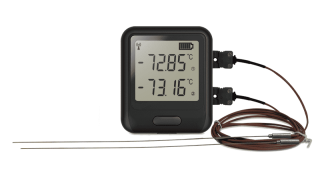 EL-WIFI-21CFR-DULT+, 21CFR-Compliant High-Accuracy Dual Channel WiFi Cryogenic Vaccine Data Logger with Display  -200 to +100°C main