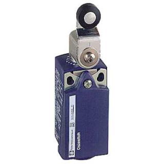 Limit switch, XCKP, thermoplastic roller lever, 1NC+1 NO, snap, M16, XCKP2118P16 main