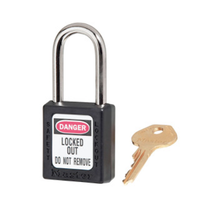 410KABLK | Zenex Padlock - Keyed Alike - Key retaining main