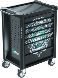 9700 Tool Rebel Roller Cabinet 1, 94 pieces, 05150130001 Wera main