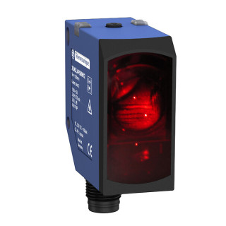 Фотоэлектрический датчик, photo electric laser sensor, XUK, diffuse energetic, Sn 1, 2 m, 10...30 VDC, M12, XUK5LAPSMM12