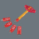 410 i VDE B RA VDE-insulated T-handle adapter screwdriver with ratchet functionality for 3/8" sockets, 3/8" x 130 mm, 05005122001 Wera alt_view_3