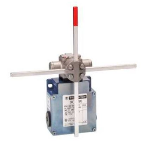 Limit switch, XCKMR, stay put crossed rods lever 6 mm, 2x(2 NC), slow, M20, XCKMR54D1H29 main