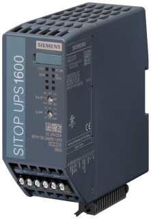 Uninterruptible power supply SITOP UPS1600, 24 V DC/20 A with USB, 6EP4136-3AB00-1AY0, Siemens main