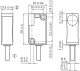MQ10-60APSKQDS02 Magnētiskais sensors, Sn = 60mm, PNP, NO, 1m kabelis ar konektoru M12, 3-pin, U=10..30 VDC alt_view_2