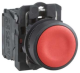 Push button, Harmony XB5, plastic, flush, red, 22mm, spring return, unmarked, 1NC alt_view_3