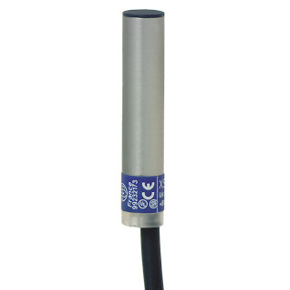 inductive proximity sensor XS5 Ø 6.5, L33mm, stainless, Sn1.5 mm, 12...48 VDC, cable 2 m, XS506BLPAL2