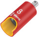 8740 B VDE HF Zyklop Hex bit socket, insulated, with holding function, 3/8" drive, 5 x 55 mm, 05004901001 Wera alt_view_2