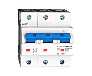 High current circuit breaker C80/3, Schrack Teknik, BR573800-- main