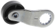 Limit switch lever, ZCY, thermoplastic roller, ZCY18 alt_view_2
