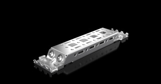AX Rail for interior installation, for D: 210 mm, 2394210 Rittal