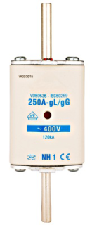 HRC fuse elemt, size 1, 35A, 400VAC