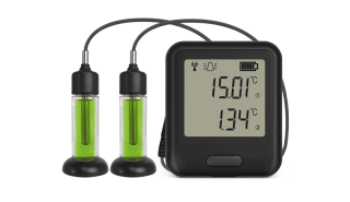 EasyLog 21CFR-Compatible dual channel Wifi thermistor Glycol probe data logger with calibration certificate at 2C and 8C, -40 to +60°C main