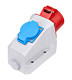 Kontaktligzda virsapmetuma, 3P+N+E, 6h, 250V, 16A, IP44, YY774516 Schrack Technik alt_view_2