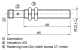 Induktīvais sensors IME12-04BPSZC0S īvai DC-10-30V, Sn=4mm PNP, NO, M12 konektors - 4 pin, flush, 1040764 Sick alt_view_4